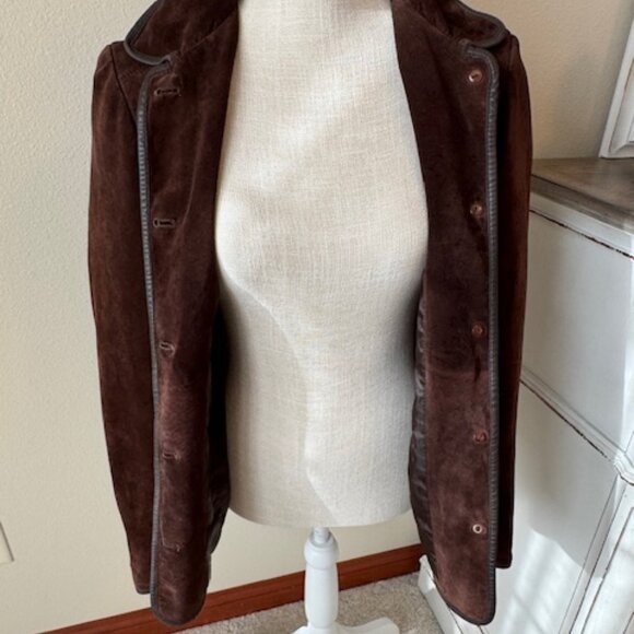 Eddie Bauer Seattle Suede Jacket - Medium - Picture 8 of 10